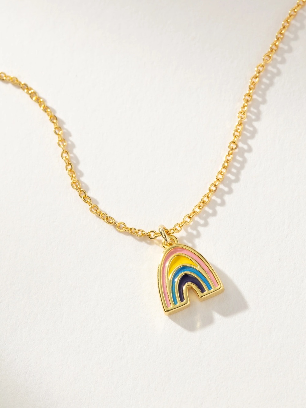 Uncommon James Mini Rainbow Pendant Necklace